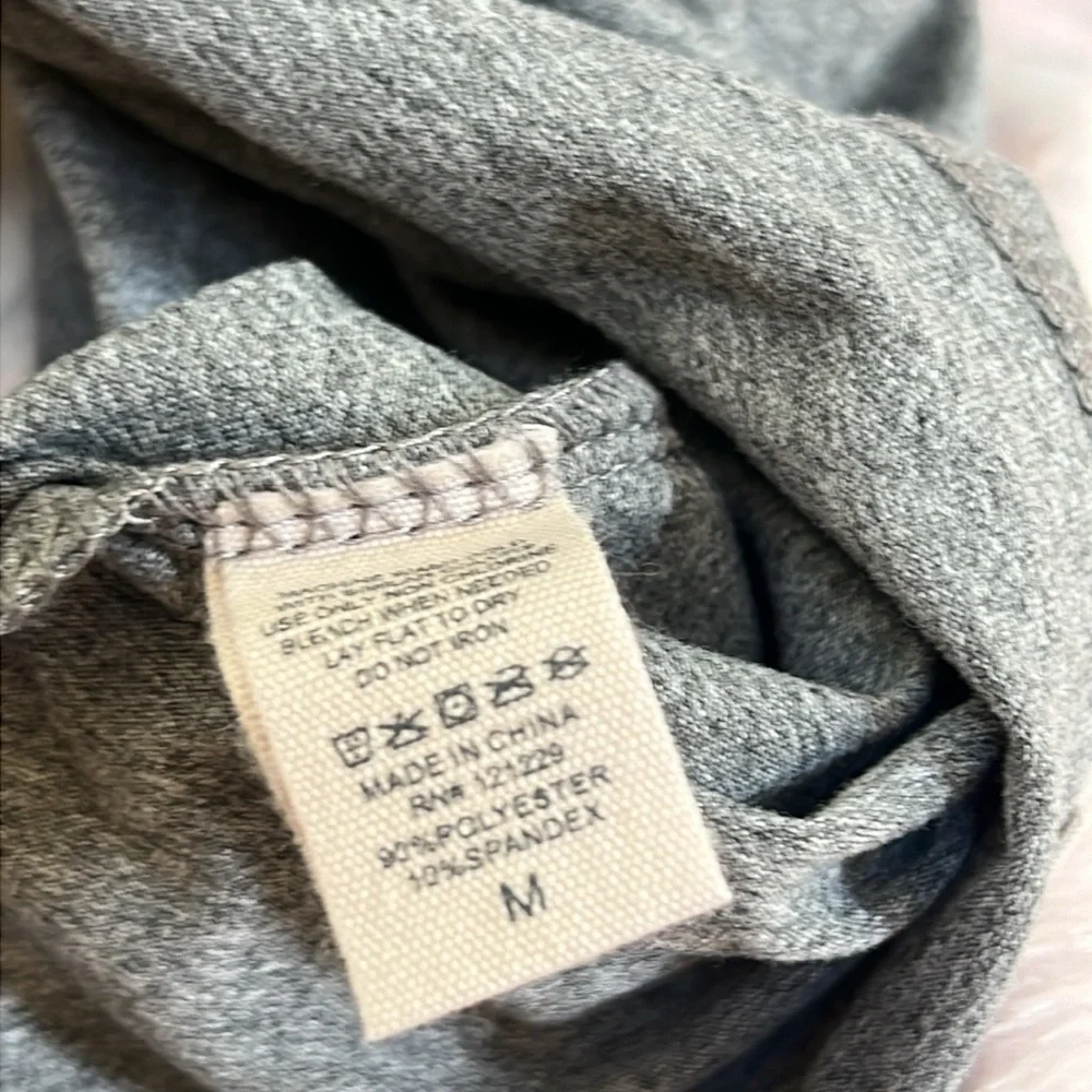 New! BearPaw grey/pink multi two piece pajama set.